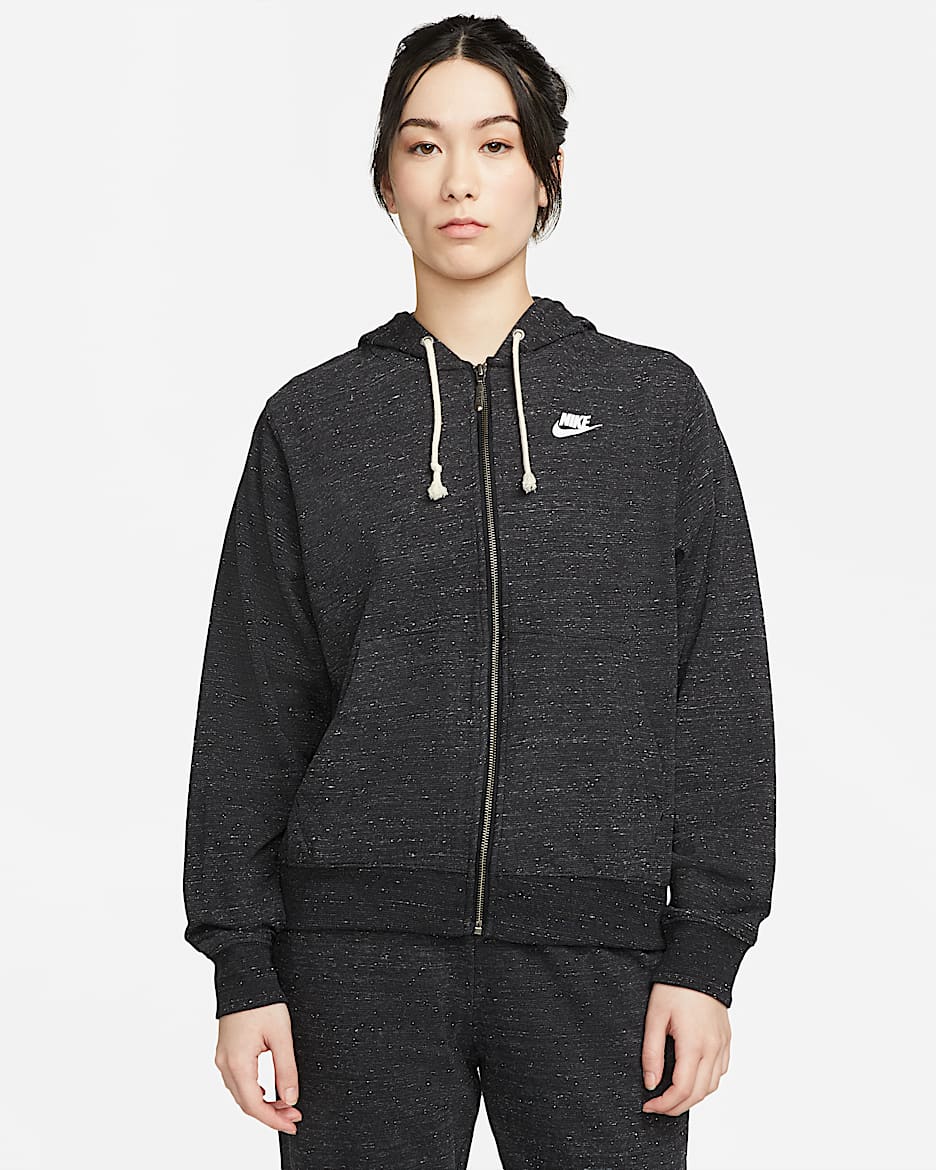 Nike sportswear gym vintage zip hoodie on sale